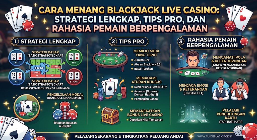 cara menang blackjack live casino